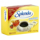 SPLENDA PACKETS 50CT 